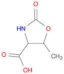 4-Oxazolidinecarboxylic acid, 5-methyl-2-oxo-