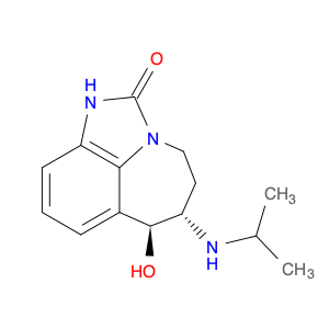 Imidazo[4,5,1-jk][1]benzazepin-2(1H)-one, 4,5,6,7-tetrahydro-7-hydroxy-6-[(1-methylethyl)amino]-, …