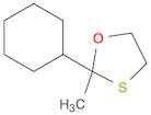 1,3-Oxathiolane, 2-cyclohexyl-2-methyl- (9CI)