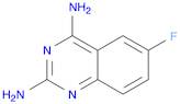 2,4-Quinazolinediamine, 6-fluoro-