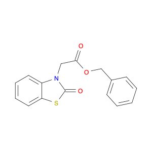 3(2H)-Benzothiazoleacetic acid, 2-oxo-, phenylmethyl ester