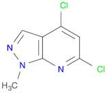 1H-Pyrazolo[3,4-b]pyridine, 4,6-dichloro-1-methyl-