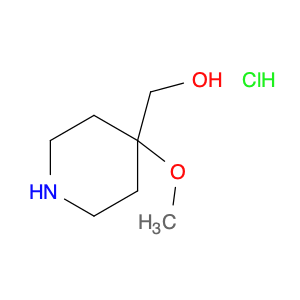 4-Piperidinemethanol, 4-methoxy-, hydrochloride (1:1)