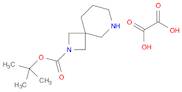 2,6-Diazaspiro[3.5]nonane-2-carboxylic acid, 1,1-dimethylethyl ester, ethanedioate (1:1)