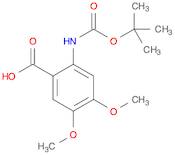 Benzoic acid, 2-[[(1,1-dimethylethoxy)carbonyl]amino]-4,5-dimethoxy-