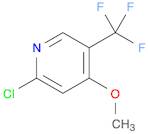 Pyridine, 2-chloro-4-methoxy-5-(trifluoromethyl)-