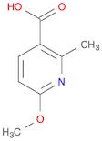 3-Pyridinecarboxylic acid, 6-methoxy-2-methyl-