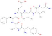 Glycinamide, L-tyrosyl-D-alanyl-L-phenylalanyl-L-α-glutamyl-L-valyl-L-valyl-