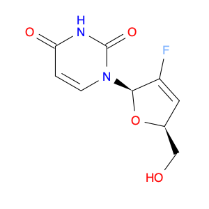 Uridine, 2',3'-didehydro-2',3'-dideoxy-2'-fluoro-