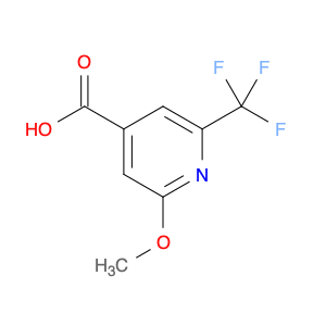 4-Pyridinecarboxylic acid, 2-methoxy-6-(trifluoromethyl)-