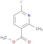 3-Pyridinecarboxylic acid, 6-fluoro-2-methyl-, methyl ester