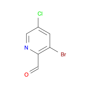 2-Pyridinecarboxaldehyde, 3-bromo-5-chloro-