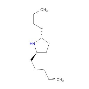 Pyrrolidine, 2-butyl-5-(4-penten-1-yl)-, (2R,5R)-rel-