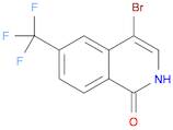 1(2H)-Isoquinolinone, 4-bromo-6-(trifluoromethyl)-