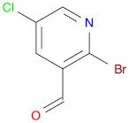 3-Pyridinecarboxaldehyde, 2-bromo-5-chloro-