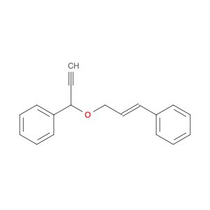 Benzene, [1-[[(2E)-3-phenyl-2-propen-1-yl]oxy]-2-propyn-1-yl]-