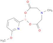 Boron, [N-[(carboxy-κO)methyl]-N-methylglycinato(2-)-κN,κO](6-methoxy-2-pyridinyl)-, (T-4)-