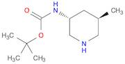 Carbamic acid, N-[(3R,5R)-5-methyl-3-piperidinyl]-, 1,1-dimethylethyl ester