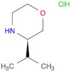 Morpholine, 3-(1-methylethyl)-, hydrochloride (1:1), (3R)-