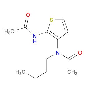 Acetamide, N-[2-(acetylamino)-3-thienyl]-N-butyl-