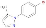 1H-Pyrazole, 1-(4-bromophenyl)-5-methyl-