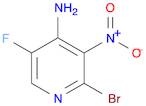 4-Pyridinamine, 2-bromo-5-fluoro-3-nitro-