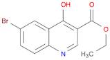 3-Quinolinecarboxylic acid, 6-bromo-4-hydroxy-, ethyl ester