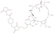 Maytansine, N2'-deacetyl-N2'-[3-[[1-[[4-[[(2,5-dioxo-1-pyrrolidinyl)oxy]carbonyl]cyclohexyl]methyl…