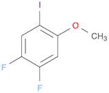 Benzene, 1,2-difluoro-4-iodo-5-methoxy-