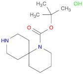 1,9-Diazaspiro[5.5]undecane-1-carboxylic acid, 1,1-dimethylethyl ester, hydrochloride (1:1)