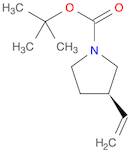 1-Pyrrolidinecarboxylic acid, 3-ethenyl-, 1,1-dimethylethyl ester, (3R)-