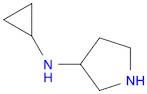 3-Pyrrolidinamine, N-cyclopropyl-