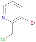 Pyridine, 3-bromo-2-(chloromethyl)-