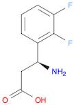 Benzenepropanoic acid, β-amino-2,3-difluoro-, (βS)-