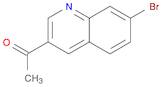 Ethanone, 1-(7-bromo-3-quinolinyl)-