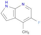 1H-Pyrrolo[2,3-b]pyridine, 5-fluoro-4-methyl-