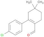 1-Cyclohexene-1-carboxaldehyde, 2-(4-chlorophenyl)-4,4-dimethyl-