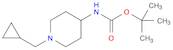 Carbamic acid, N-[1-(cyclopropylmethyl)-4-piperidinyl]-, 1,1-dimethylethyl ester