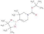 1(2H)-Pyridinecarboxylic acid, 3,6-dihydro-3,3-dimethyl-4-(4,4,5,5-tetramethyl-1,3,2-dioxaborolan-…