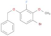 Benzene, 1-bromo-3-fluoro-2-methoxy-4-(phenylmethoxy)-