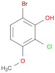 Phenol, 6-bromo-2-chloro-3-methoxy-