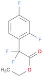 Benzeneacetic acid, α,α,2,4-tetrafluoro-, ethyl ester