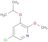 Pyridine, 5-chloro-2-methoxy-3-(1-methylethoxy)-