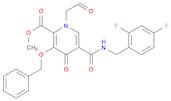 2-Pyridinecarboxylic acid, 5-[[[(2,4-difluorophenyl)methyl]amino]carbonyl]-1,4-dihydro-4-oxo-1-(2-…