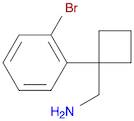 Cyclobutanemethanamine, 1-(2-bromophenyl)-