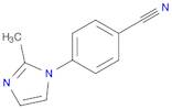 Benzonitrile, 4-(2-methyl-1H-imidazol-1-yl)-