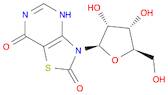 Thiazolo[4,5-d]pyrimidine-2,7(3H,4H)-dione, 3-β-D-ribofuranosyl- (9CI)