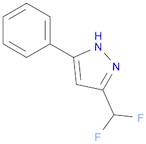 1H-Pyrazole, 3-(difluoromethyl)-5-phenyl-