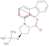 1,2-Pyrrolidinedicarboxylic acid, 4-(1,1-dimethylethoxy)-, 1-(9H-fluoren-9-ylmethyl) ester, (2S,4R…