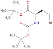 Butanoic acid, 4-bromo-2-[[(1,1-dimethylethoxy)carbonyl]amino]-, 1,1-dimethylethyl ester, (2R)-